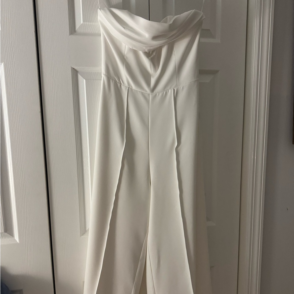 Showpo Chic White Jumpsuit
